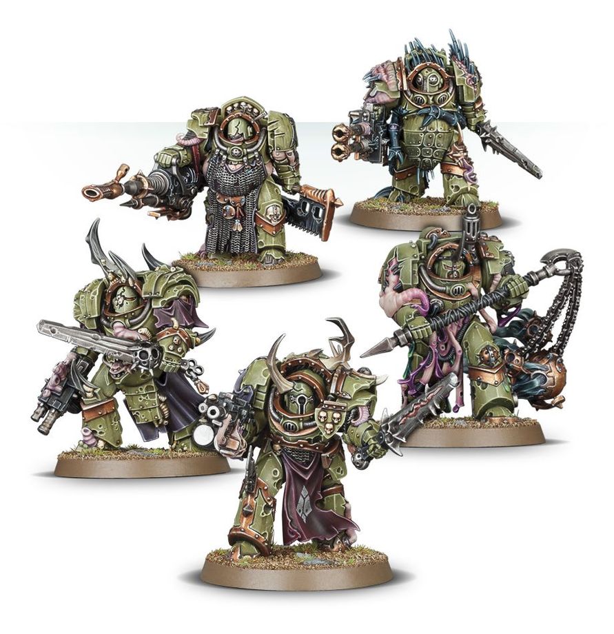 Warhammer 40k - Death Guard Blightlord Terminators